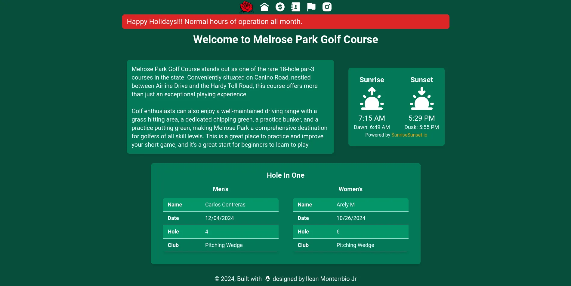 Melrose Park Golf Course